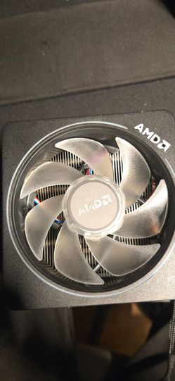 Amd ryzen 5 series rgb  fan and heatsink