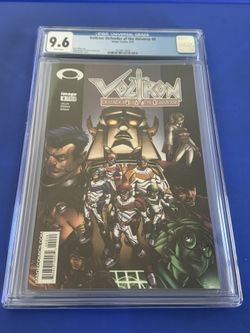 VOLTRON DEFENDER OF THE UNIVERSE # 0  CGC 9.6 1ST APPEARANCE IMAGE COMIC 2003