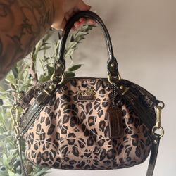 Coach Madison Ocelot satchel