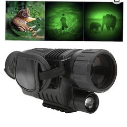 Night Vision Device: Handheld Multi-Function Monocular for High Definition Infrared Night Vision with High Magnification Telescope Capability