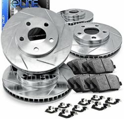 1994 Nissan Sentra Slotted Rotors 