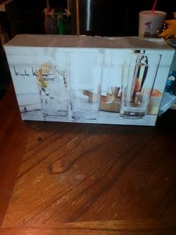 2 4 Pk Of Tall Ball Glasses 