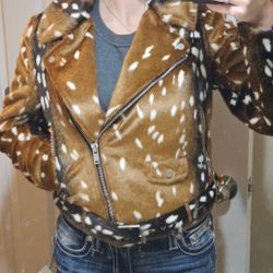 Faux Axis Hide Jacket