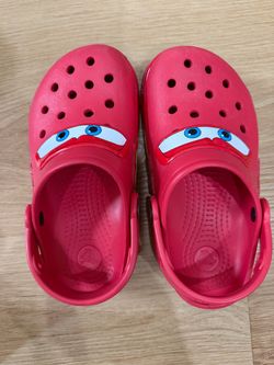 McQueen crocs size 13