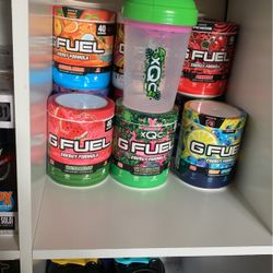 Gfuel Tubs And Shakers