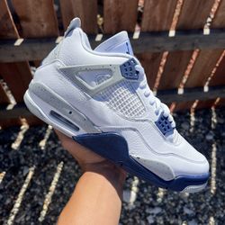 Jordan 4 Midnight Navy (Size 4Y, 4.5Y, 5.5Y, 6Y, 9.5, 10, 10.5, 11, 13)