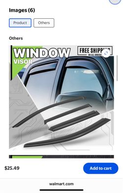 Magshion 4Pcs Tape-on Window Visor Sun Guard Vent Wind Deflector for 1(contact info removed) Mitsubishi Montero