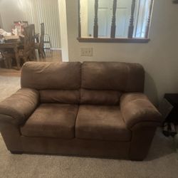 Couches And Side Table 