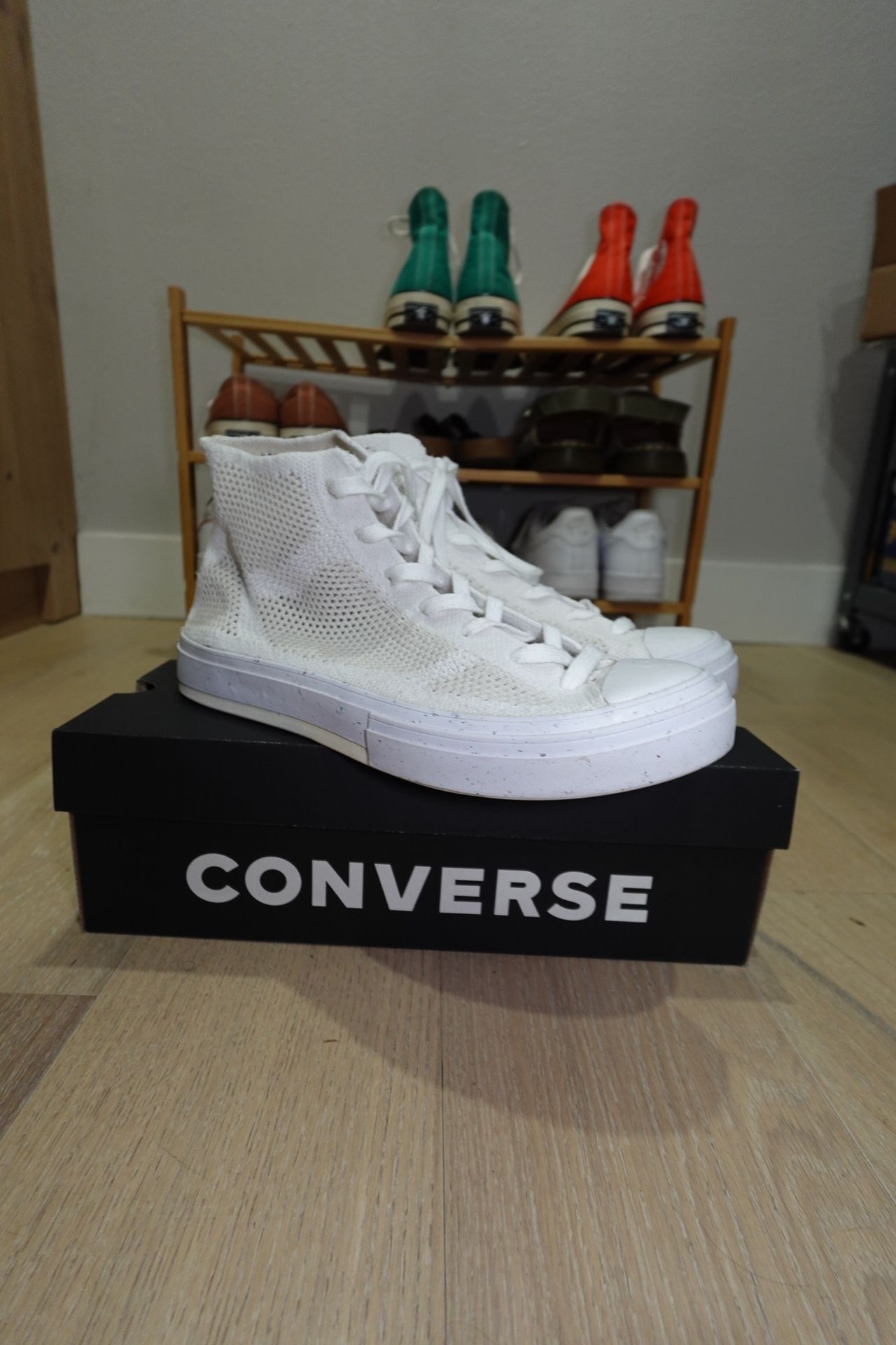 White Converse Chuck 70 Renew Engineered Knit