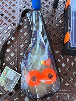 Speedminton Outdoor Racket Game Set with Carrying Case