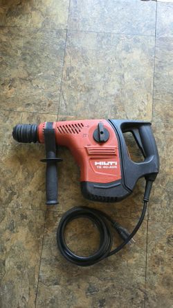 Hilti Te40 Avr Sds Plus Rotary Hammer