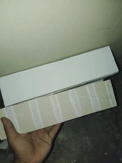 45 made in Spain 3x12 white tiles 11.44 sq ft total