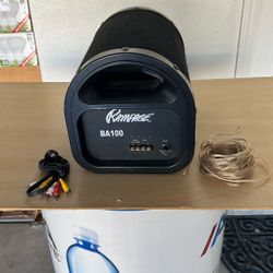 RAMPAGE.  12v. SPEAKER