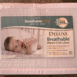 Breathable Mesh Crib Liner