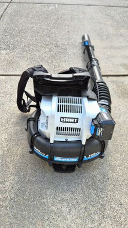 HART 40V Brushless Cordless Backpack Leaf Blower – 625 CFM