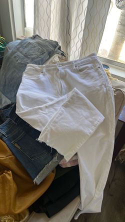 Paige white jens size 30
