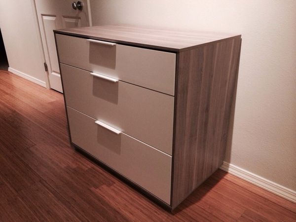 Ikea Nyvoll 3 Drawer Dresser For Sale In Seattle Wa Offerup