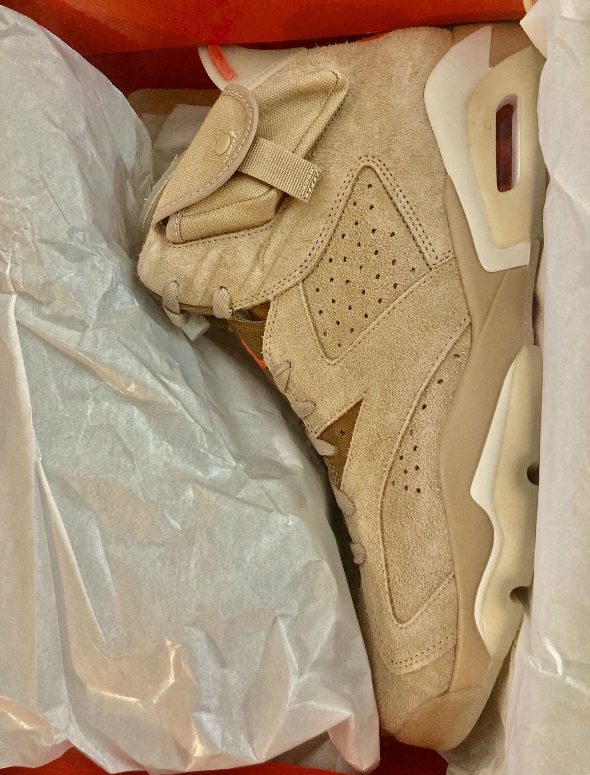 Travis Scott x Air Jordan 6 British Khaki