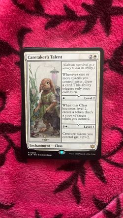 Caretakers Talent MTG