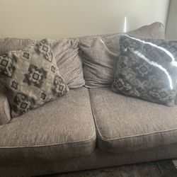 Comfy Grey Couch 