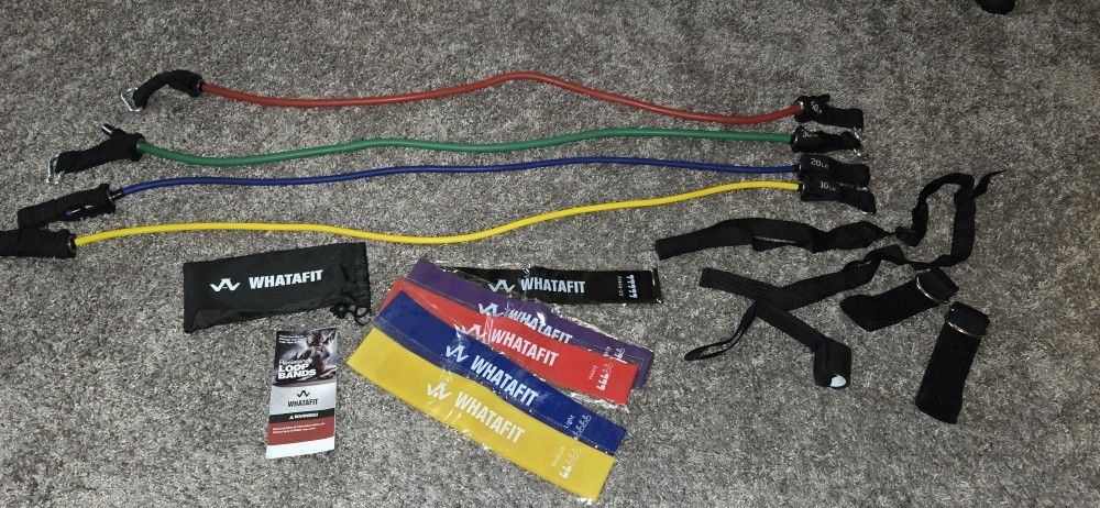 WHATAFIT Resistance Bands Set