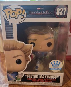 NEW "Pietro Maximoff" WandaVision #827 FUNKO Pop Shop Exclusive Toy