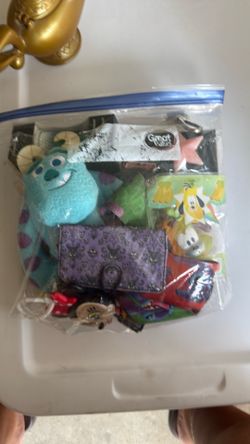 Disney keychains, bag charms, lanyard