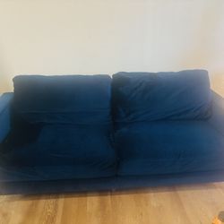 3 Piece Velvet Upholstered Living Room Set