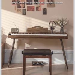 NEW-STRICH Digital Piano 88 Keys, Hammer-Action Weighted Keyboard, Full size Electric Piano Keyboard