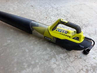 RYOBI 8 Amp Corded Jet Fan Leaf Blower – 440 CFM