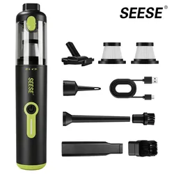 Car Vacuum Portable Cordless, 2 in 1 Vacuum Cleaner&Air Duster