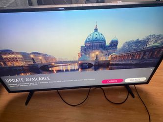 LG 48” Black TV