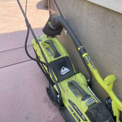 Electric Lawn Mower &Trimmer