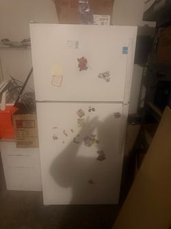White fridge