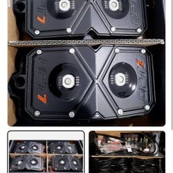 OPT7 Quantum RGBW LED Rock Lights with Remote Control