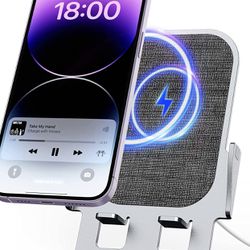 #1-3）Cell phone stand Wireless Charger