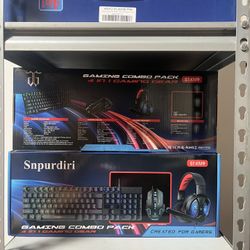 4 in 1 Gaming Keyboard,mouse,Headset,mouse Pad 