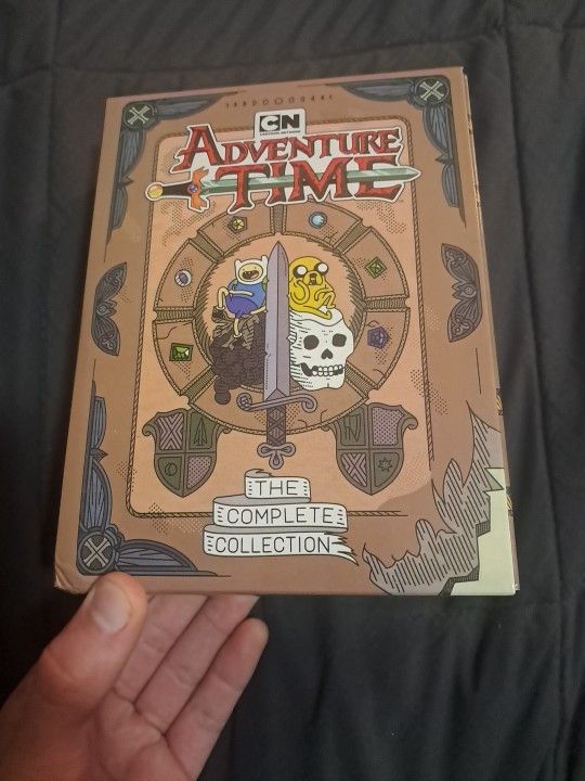 Adventure Time: the Complete Collection (DVD) WITH 48 PAGE POP UP STORY BOOK!!