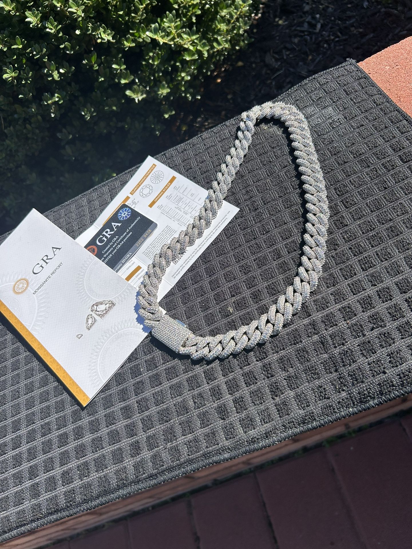 Cuban Link Vvs Moissanite Chain