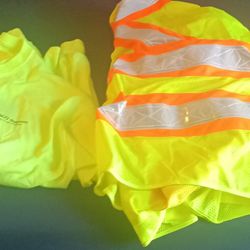 2 Safety Vests / 2 Safety Shirts 