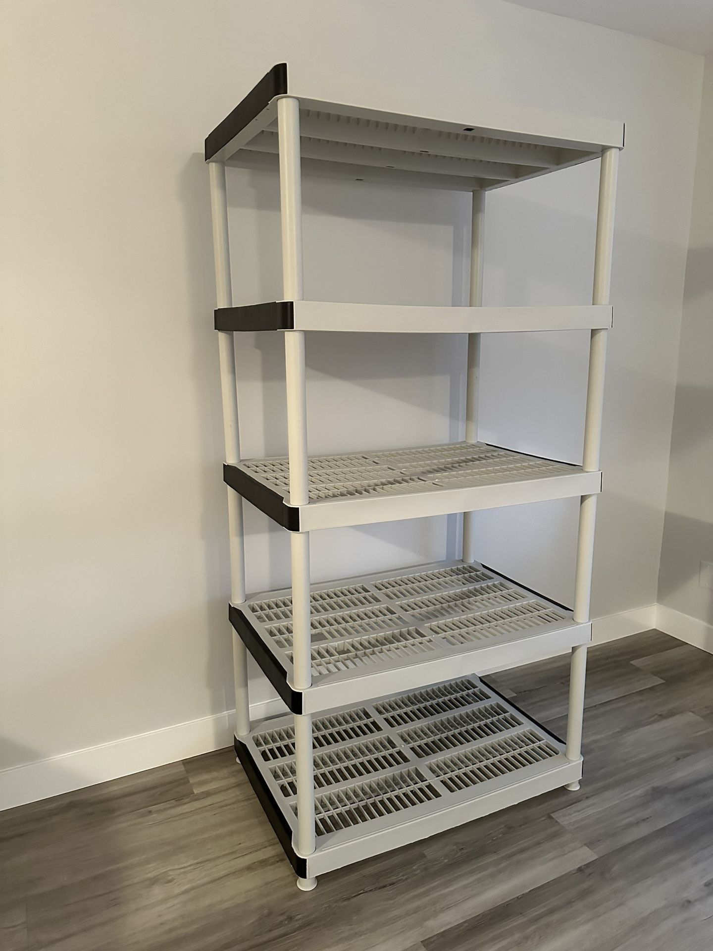 HDX 5-Tier Storage Shelving Unit – 36” W x 72” H x 24” D