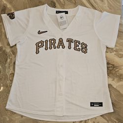 Nike Pittsburgh Pirates 2022 All Star Game (ASG) Home Run (HR) Derby White Gold Jersey SIZE XXL 2XL 