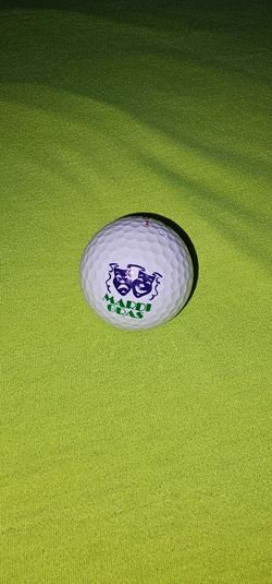 Mardi Gras Logo Golf Ball