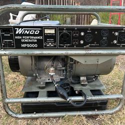Winco High Performance Generator
120/240 Volts 