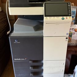 Konica Minolta Bizhub C224e Color Copier Scanner Fax
