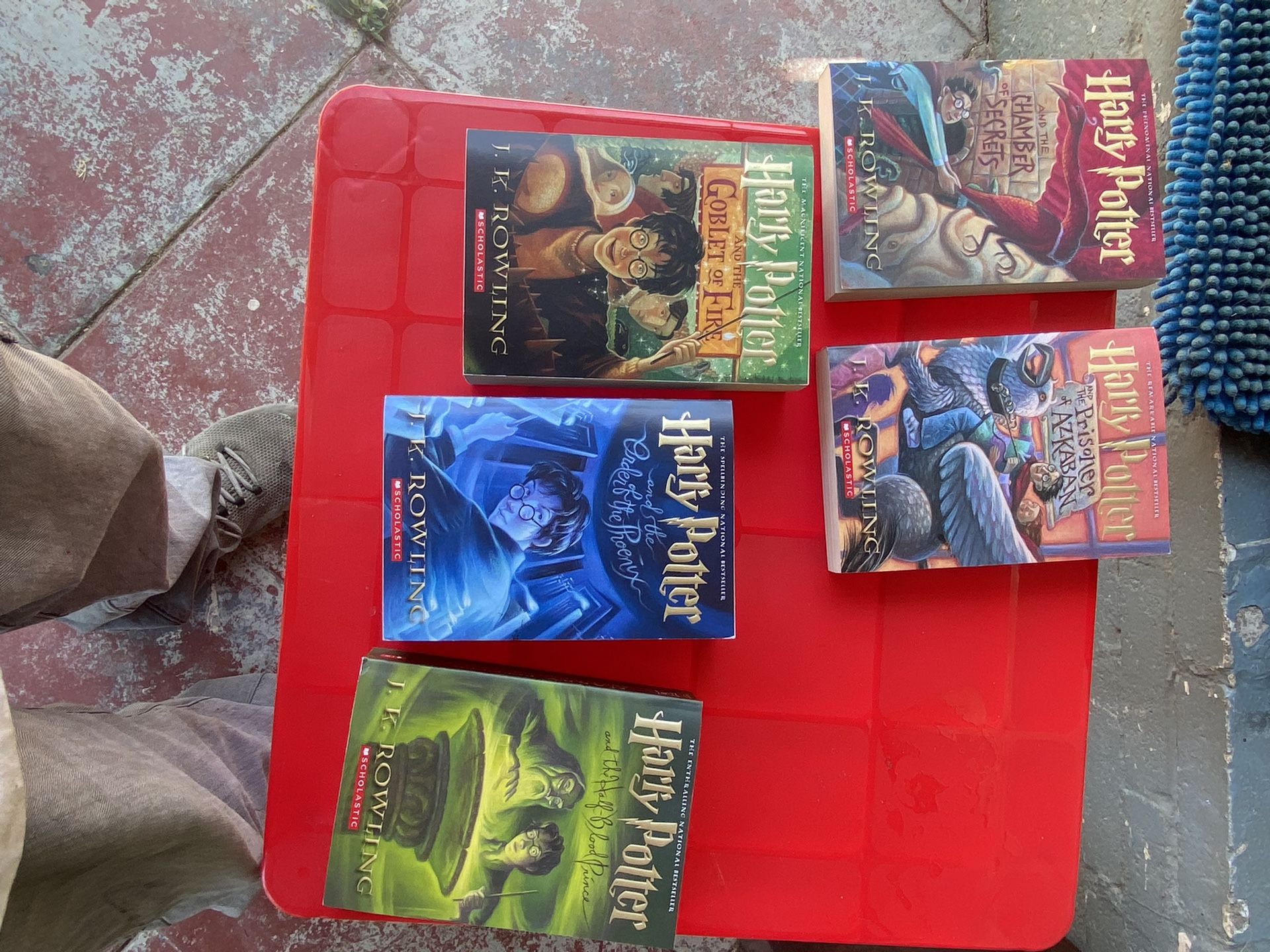 Harry Potter books very good condition two through six. I do not have one.