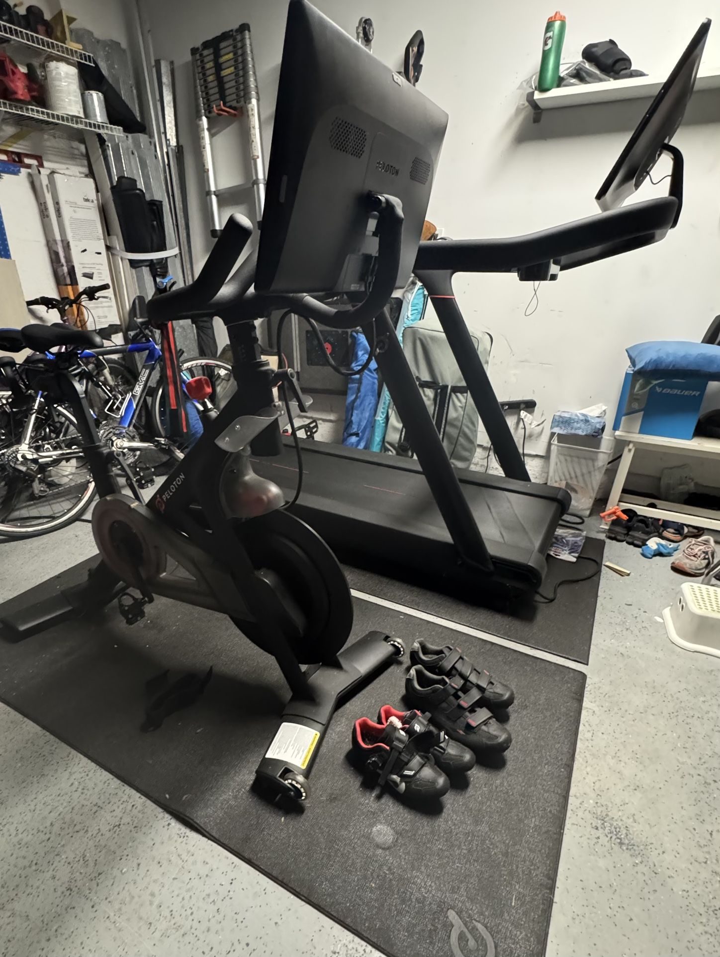 Peloton Bike and Treadmill