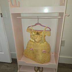 Dress up Storage with Mirror/Closet de juguete de niñas