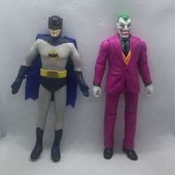 1960’s Style Batman (Adam West) & Joker Action Figures