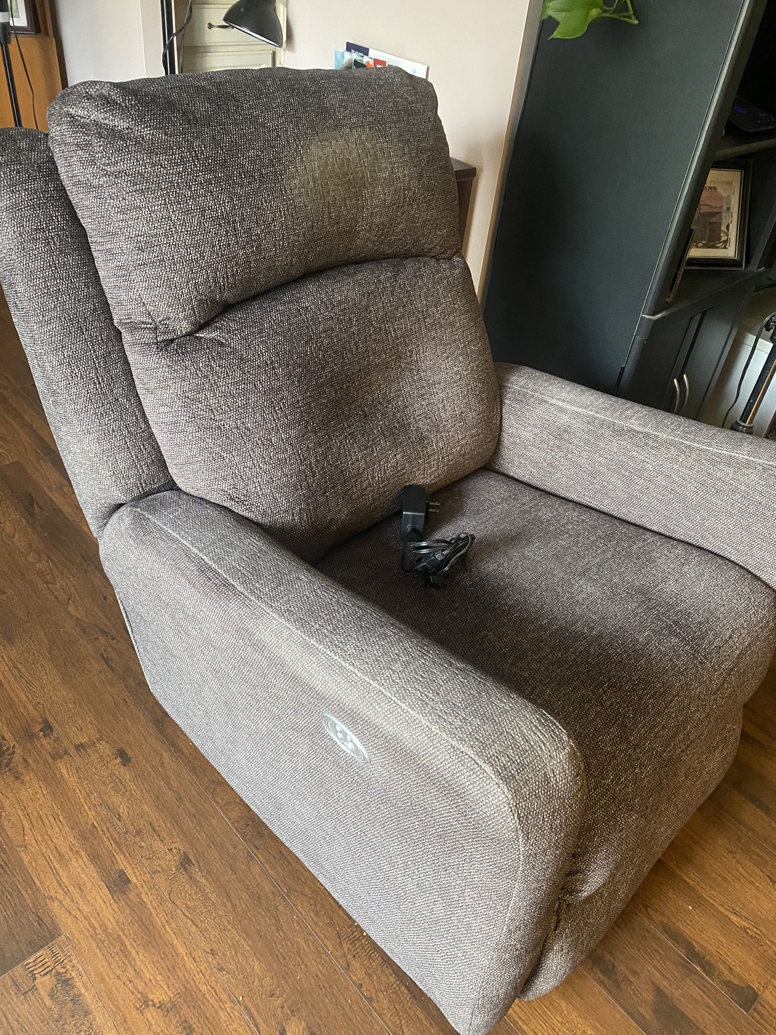 Recliner with electric motor